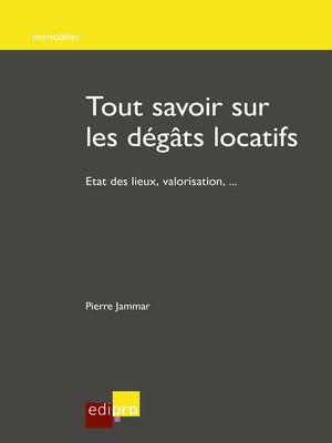 cover image of Tout savoir sur les dégâts locatifs